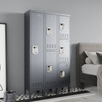 66" Height Metal Storage Locker 1 Door - Sapital