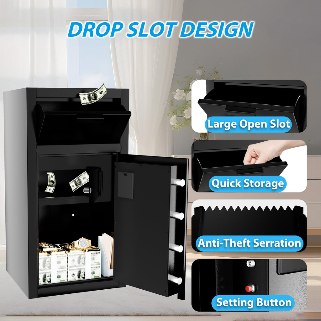 6.5 CuFt Commercial Anti-Drop Safe Box - Sapital
