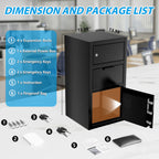 6.5 CuFt Commercial Anti-Drop Safe Box - Sapital
