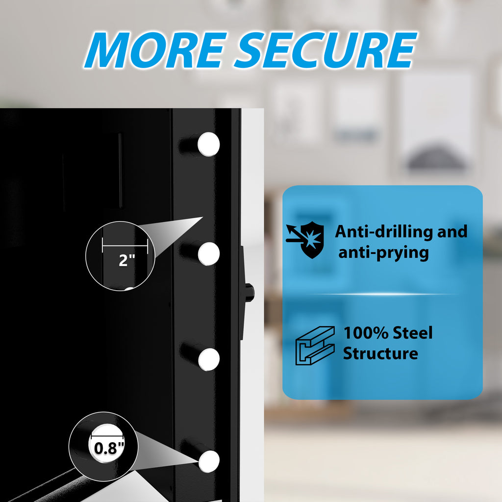 6.5 CuFt Commercial Anti-Drop Safe Box - Sapital